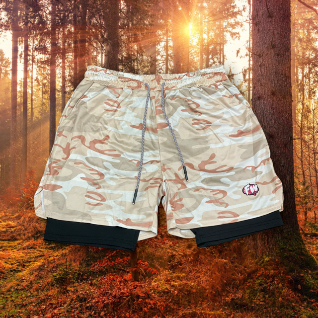 FareWar Kids Desert Storm Compressor Shorts