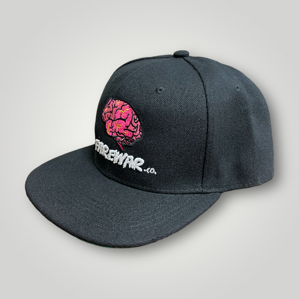 Black Out Logo SnapBack