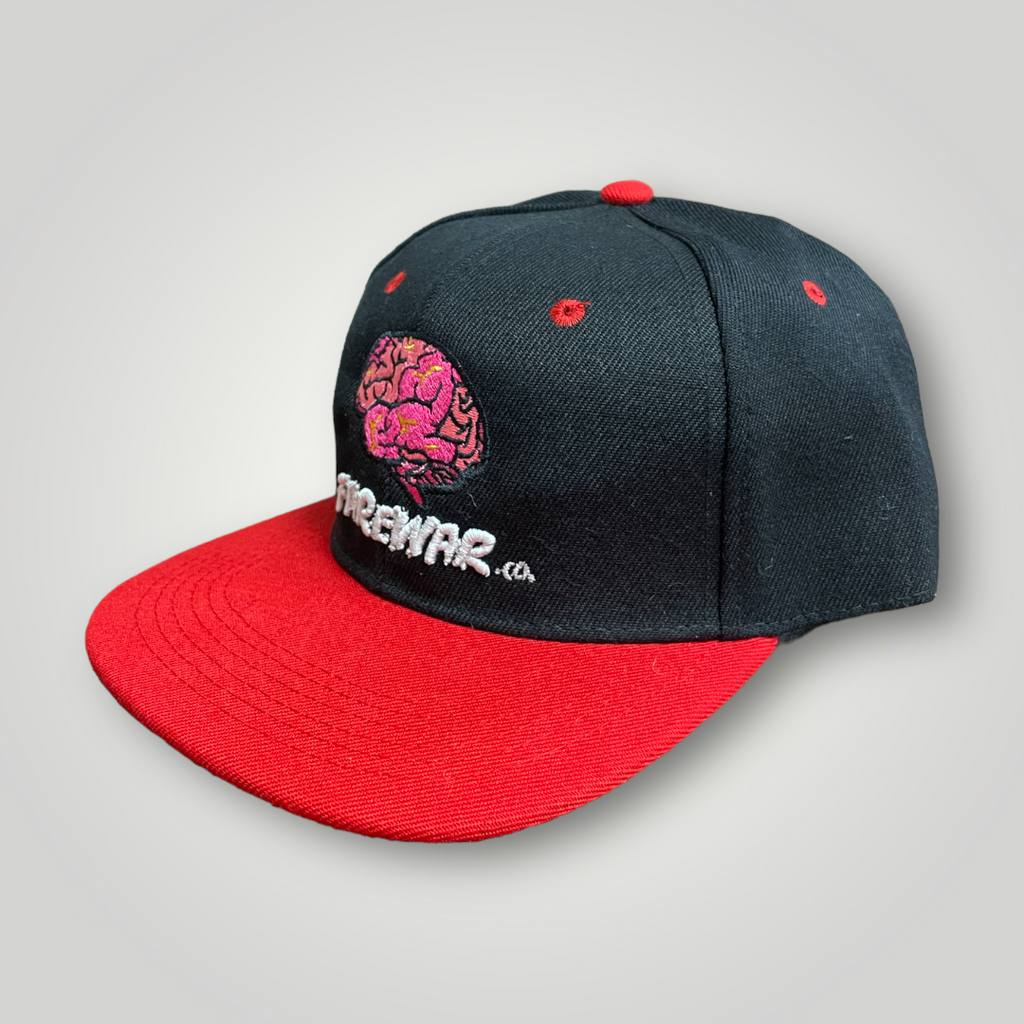 Inferno Black/Red  Logo SnapBack